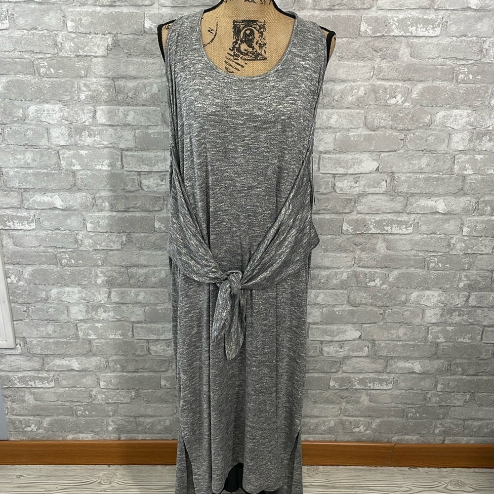 La Blanca Tie Front Maxi Dress